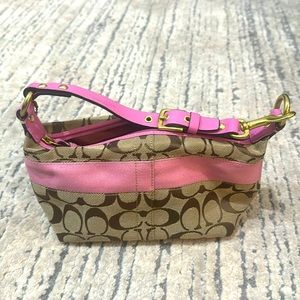 Pink Coach bag, like new